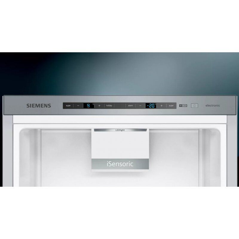 Siemens KG49EAICA fridge-freezer Freestanding 419 L C Stainless steel
