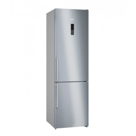 Siemens iQ500 KG39NAIBT fridge-freezer Freestanding 363 L B Stainless steel