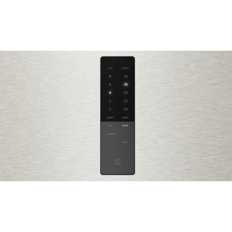 Siemens iQ300 KG39NXICF réfrigérateur-congélateur Pose libre 363 L C Acier inoxydable