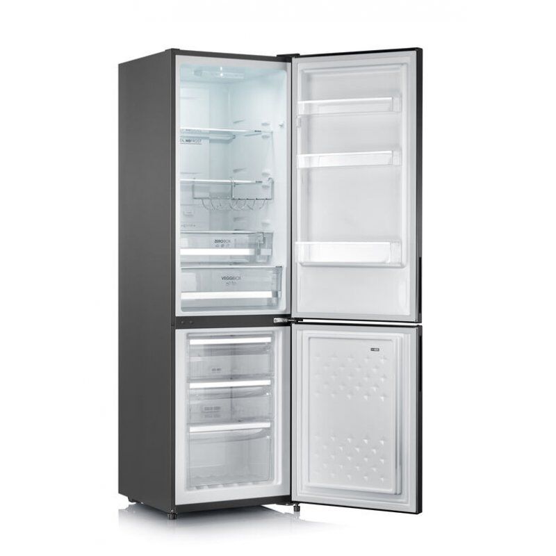 Severin KGK 8906 fridge-freezer Freestanding 231 L E Black