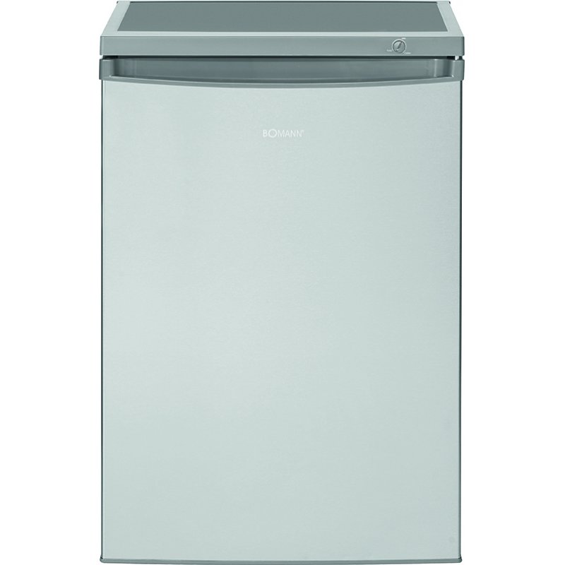 Bomann KS 2184 frigo combine Pose libre 120 L E Acier inoxydable