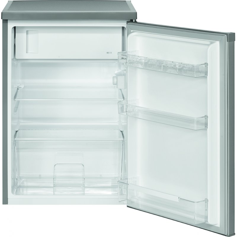 Bomann KS 2184 frigo combine Pose libre 120 L E Acier inoxydable