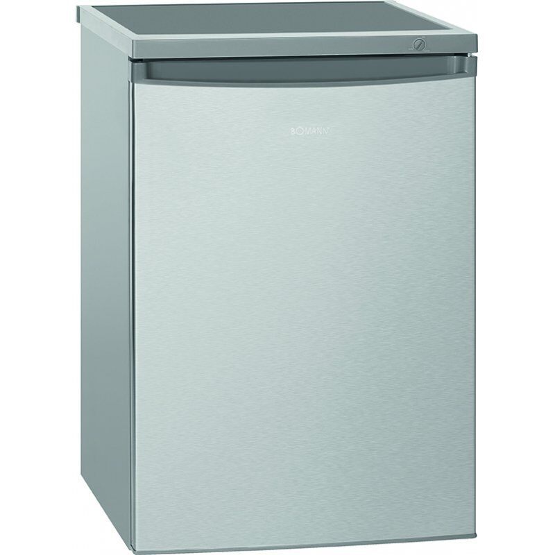 Bomann KS 2184 combi-fridge Freestanding 120 L E Stainless steel