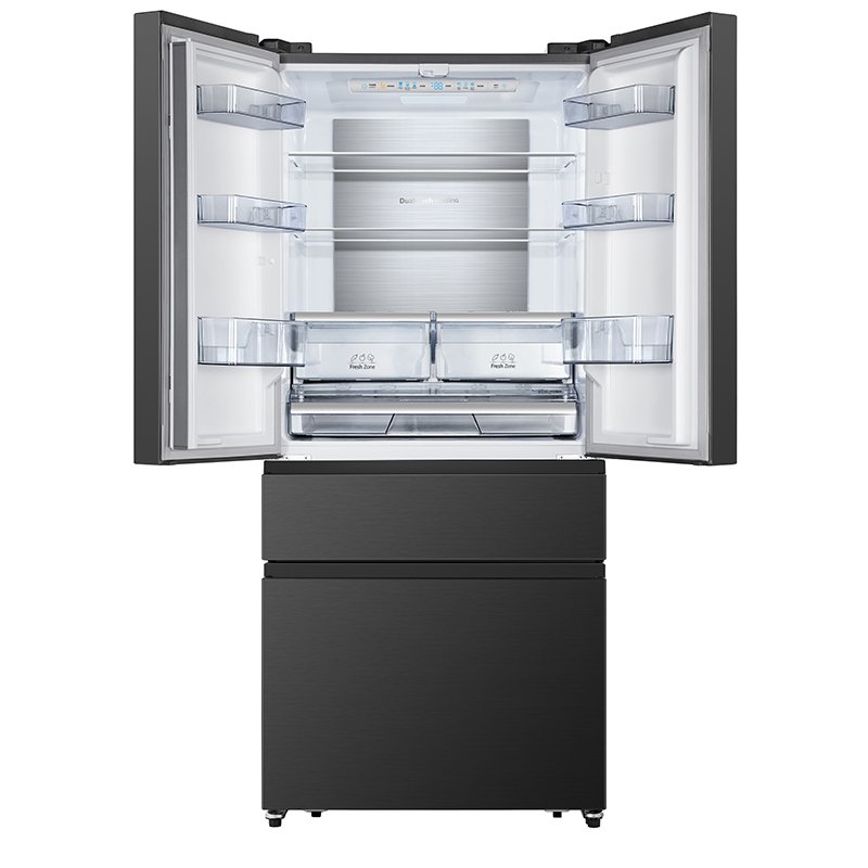 Hisense RF540N4SBF2 frigo américain Pose libre 533 L E Noir