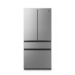 Hisense RF540N4SBI2 frigo américain Pose libre 480 L E Acier inoxydable