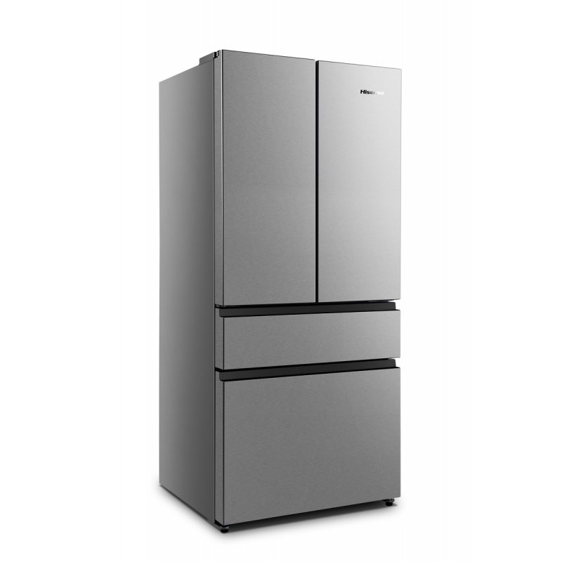 Hisense RF540N4SBI2 frigo américain Pose libre 480 L E Acier inoxydable