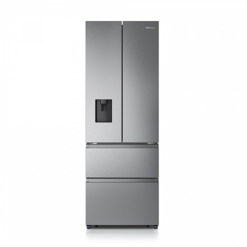 Hisense RF632N4WIE side-by-side refrigerator Freestanding 485 L E Grey, Stainless steel