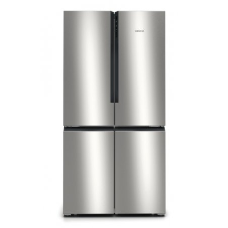 Siemens iQ300 KF96NVPEA side-by-side refrigerator Freestanding 605 L E Silver
