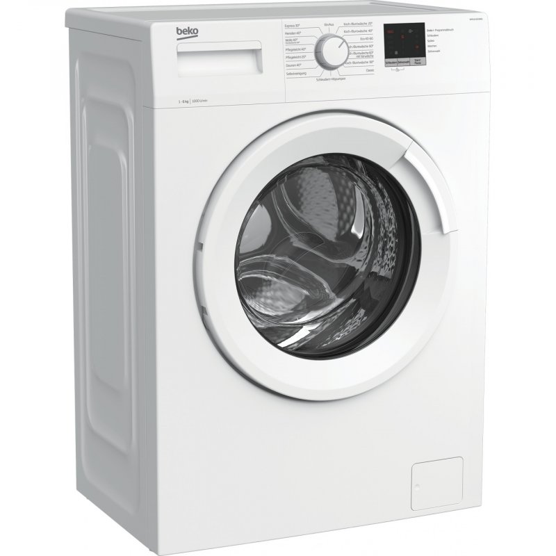 Beko WML61023NR1 machine à laver Charge avant 6 kg 1000 tr/min E Blanc