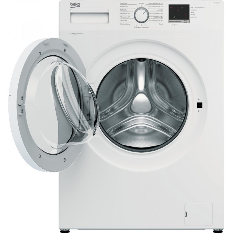 Beko WML61023NR1 washing machine Front-load 6 kg 1000 RPM E White