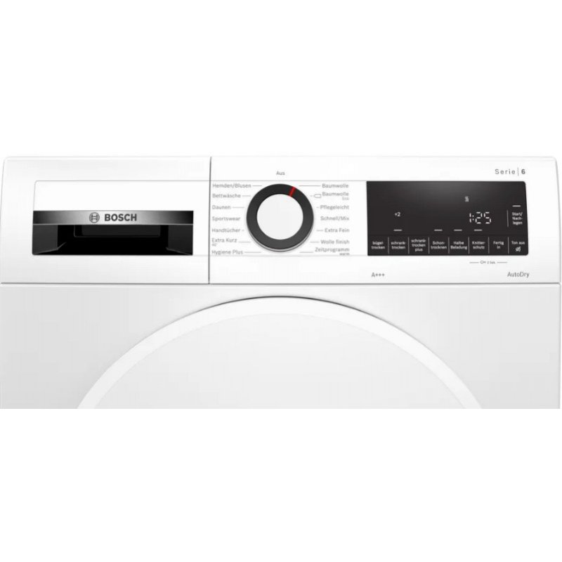 Bosch Serie 6 WQG233D20 sèche-linge Pose libre Charge avant 8 kg A+++ Blanc