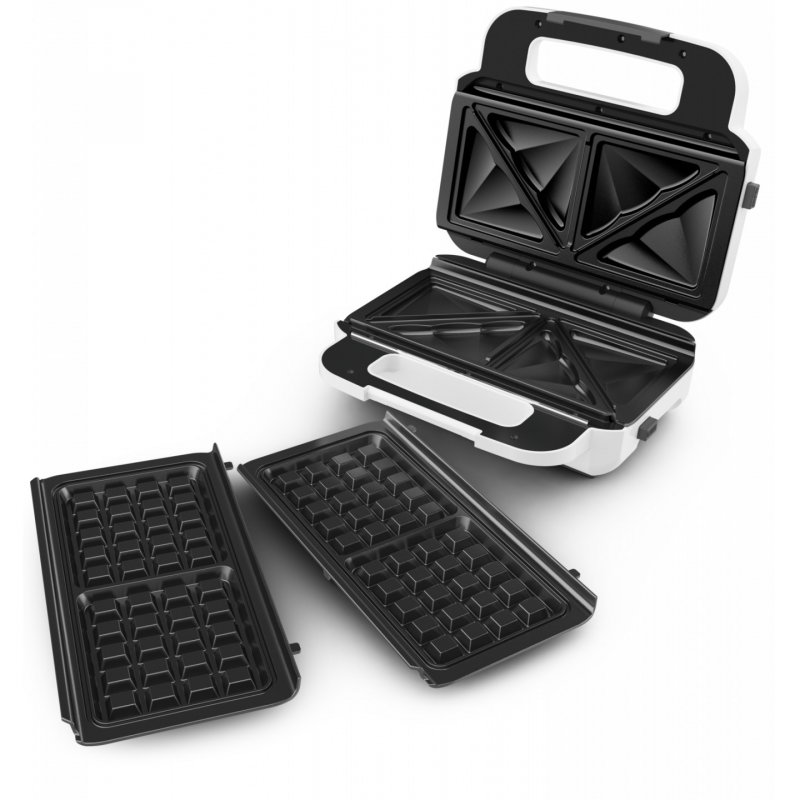 Tefa Snack XL SW 7011                 wh | Sandwich-Waffel-Kombigerät