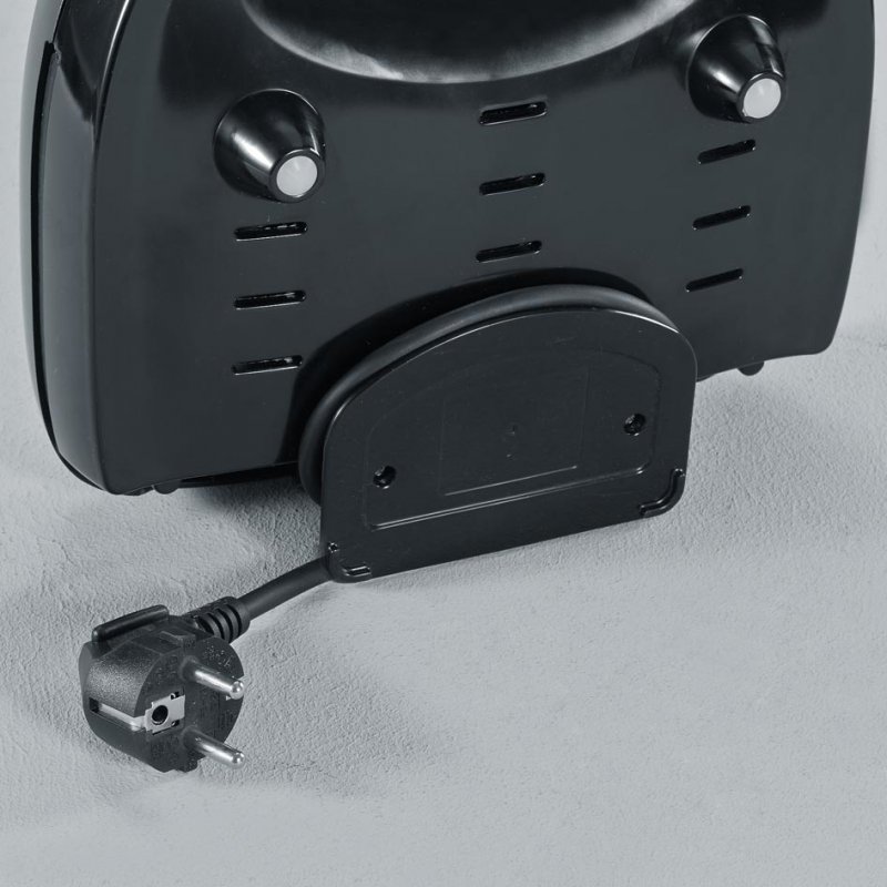 Severin SA 2969 gaufrier et appareil à croque-monsieur 600 W Noir, Acier inoxydable