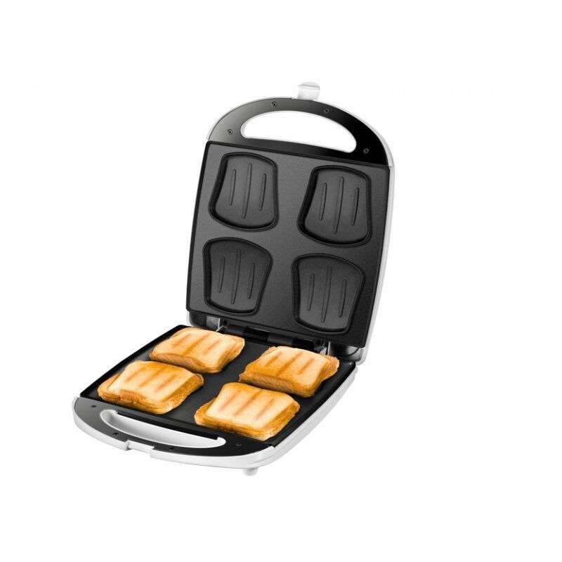 Unold Quadro sandwich maker 1100 W Silver, White