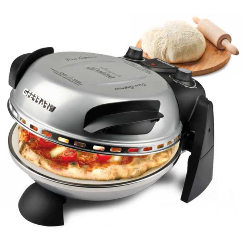 G3 Ferrari Delizia pizza maker/oven 1 pizza(s) 1200 W Black, Silver