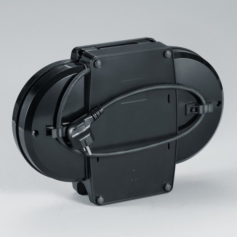 Severin WA 2106 2 waffle(s) 1200 W Black