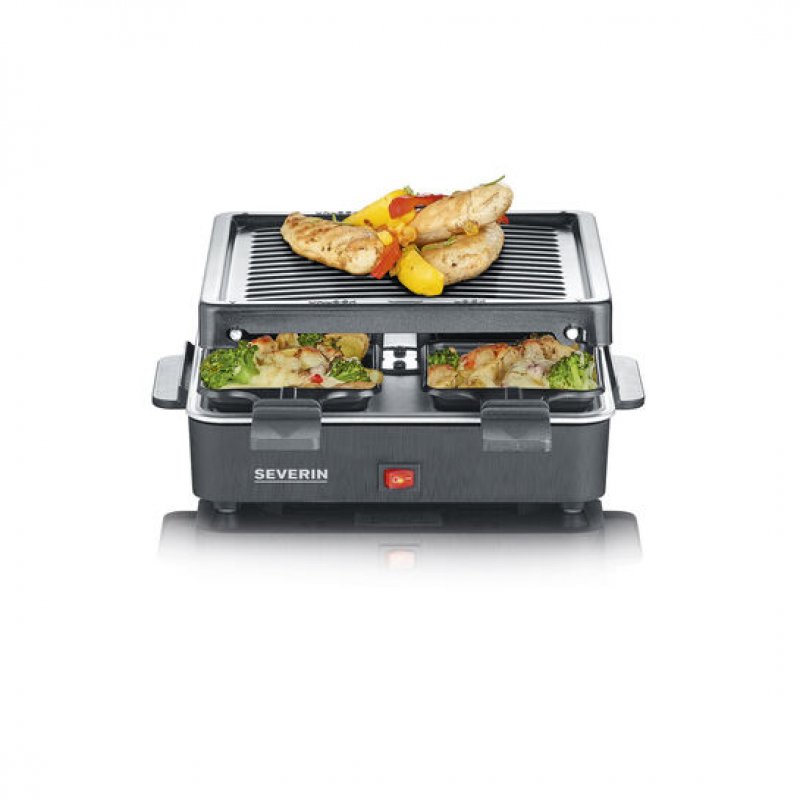 Severin RG 2370 raclette 4 personne(s) 600 W Noir