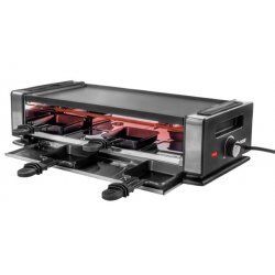 Unold Finesse Basic raclette 8 personne(s) 1200 W Noir, Acier inoxydable