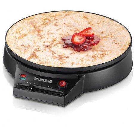 Severin CM 2198 appareil à crêpes 1 crèpe(s) 1000 W Noir