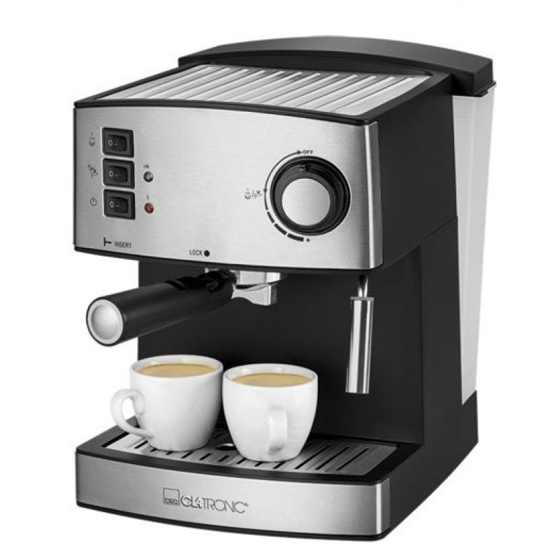 Clat Espressoaut. ES 3643 bk-inox