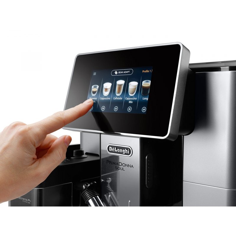 De’Longhi PrimaDonna ECAM610.55.SB coffee maker Fully-auto Espresso machine 2.2 L