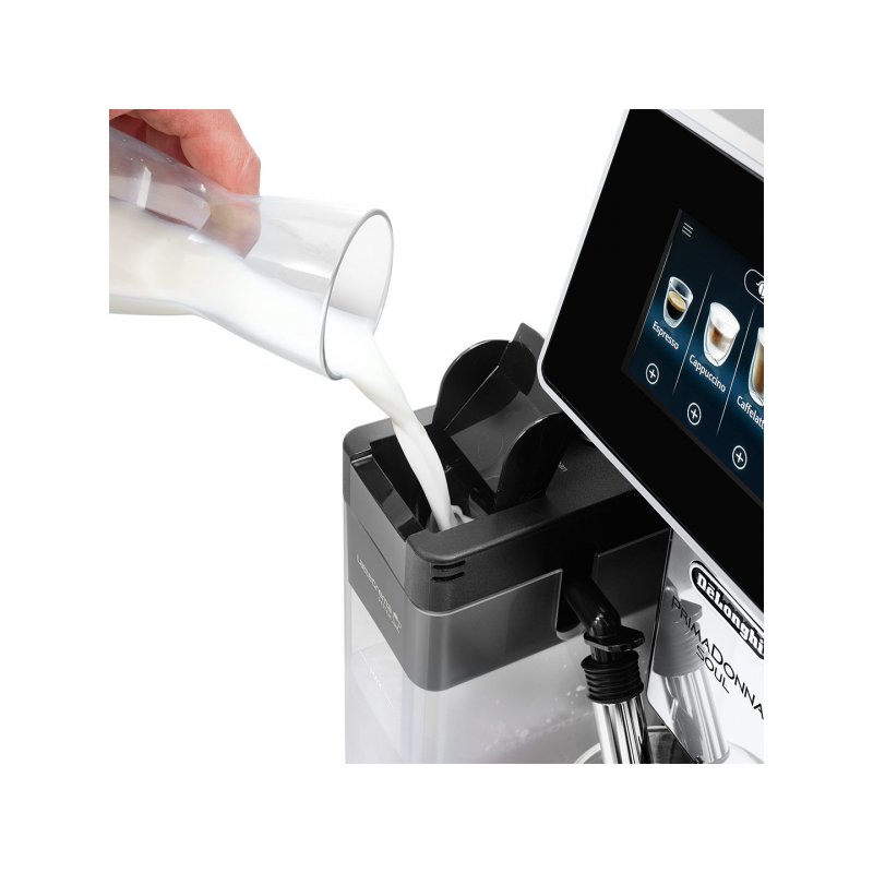 De’Longhi PrimaDonna ECAM610.55.SB coffee maker Fully-auto Espresso machine 2.2 L