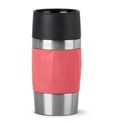 EMSA Travel Mug 0,3 ml Corail Acier inoxydable