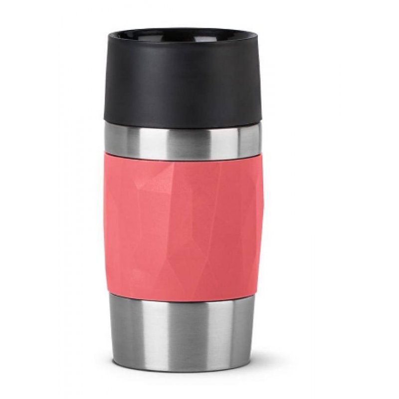 EMSA Travel Mug 0,3 ml Corail Acier inoxydable