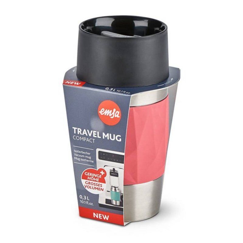 EMSA Travel Mug 0.3 ml Coral Stainless steel