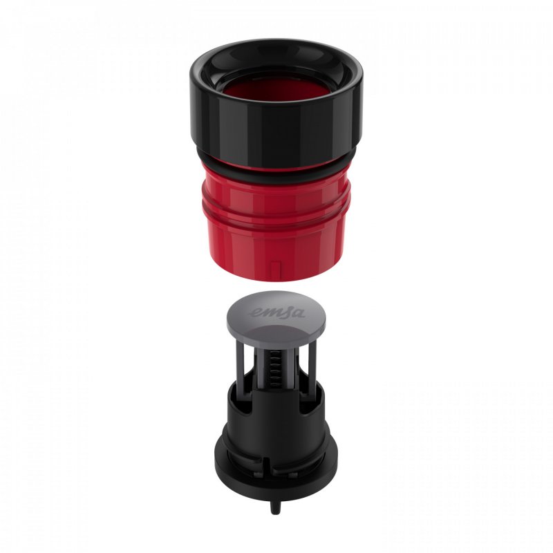 EMSA Bludrop Color N3111000 gourde Utilisation quotidienne 700 ml Acier inoxydable Vert