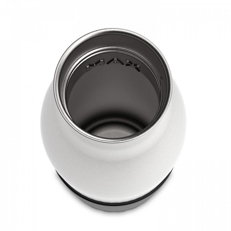 EMSA Bludrop Sleeve N3111100 gourde Utilisation quotidienne 700 ml Acier inoxydable Noir, Acier inoxydable