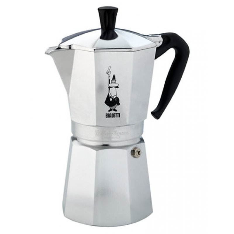 Bialetti Moka Express Moka pot Aluminium, Black