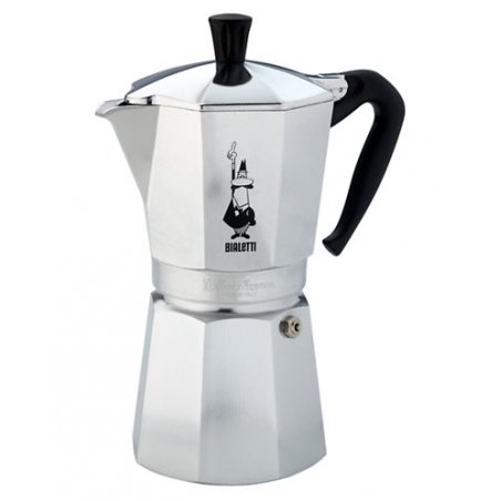 Bialetti Moka Express Moka pot Aluminium, Black
