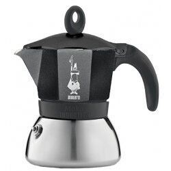 Bialetti Moka Induktion Moka pot 0.28 L Black, Silver