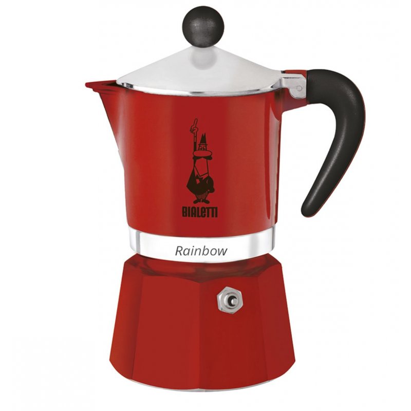 Bialetti Rainbow 0.27 L Aluminium, Thermoplastic