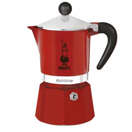 Bialetti Rainbow 0,27 L Aluminium, Thermoplastique