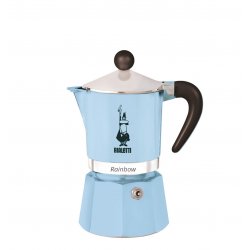 Bial Moka Rainbow 3 Cups Light Blue | 3 Tassen
