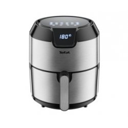 Tefal Easy Fry EY401D friteuse Unique 4,2 L Autonome 1500 W Friteuse d’air chaud Noir, Acier inoxydable