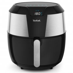 Tefal Easy Fry EY701 Single 5.6 L Stand-alone 1700 W Hot air fryer Black, Stainless steel