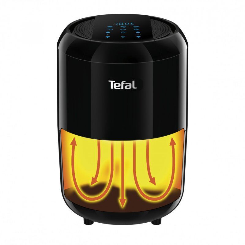 Tefal Easy Fry EY3018 fryer Single 1.6 L Stand-alone Hot air fryer Black