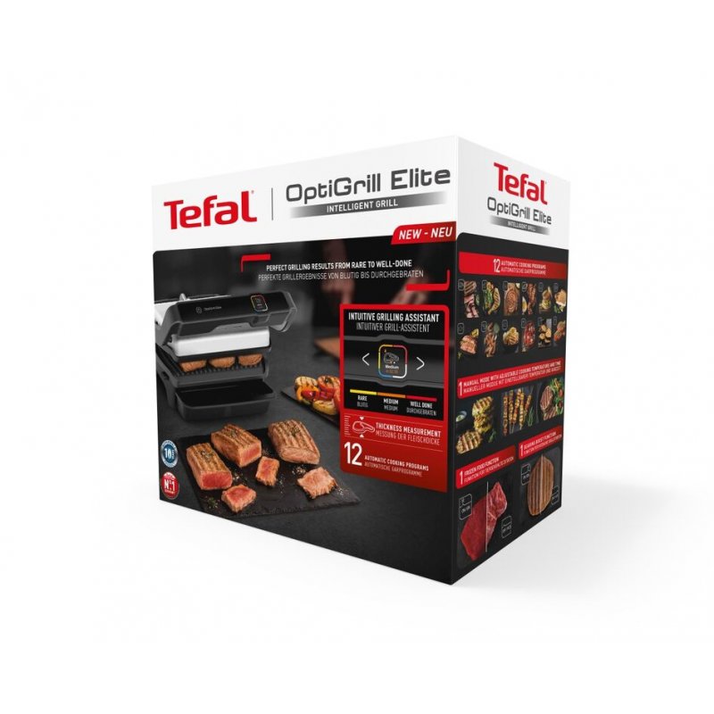 Tefal OptiGrill Elite GC750D Gril de contact