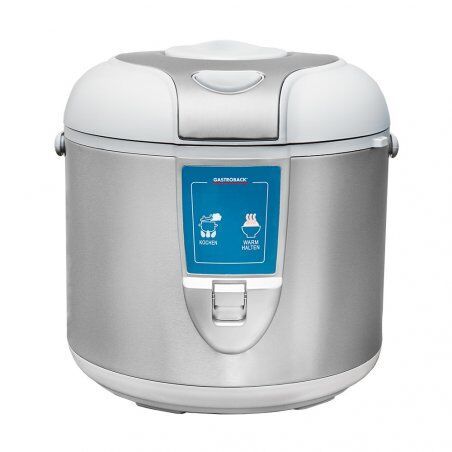 Gastroback Design rice cooker 3 L 450 W Silver, White