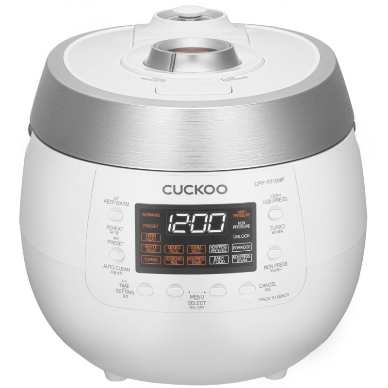Cuckoo CRP-RT1008F cuiseur à riz 1,8 L 1150 W Blanc