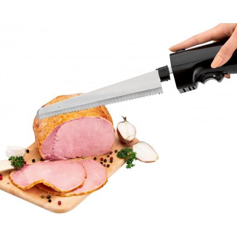 Clatronic EM 3702 electric knife 120 W Black, Silver