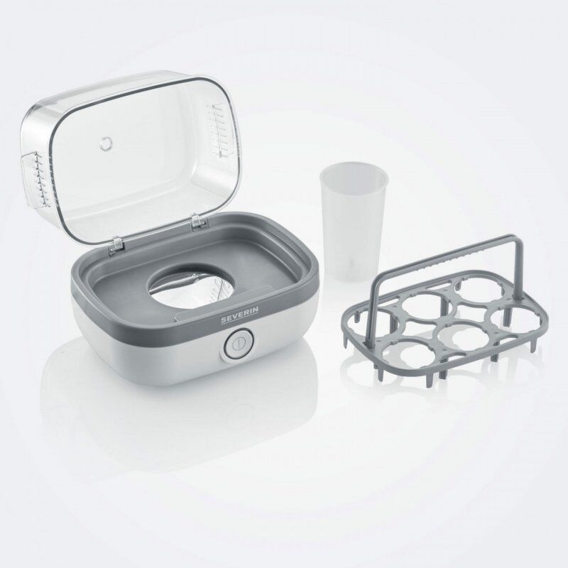 Severin EK 3164 6 œufs 420 W Gris, Blanc