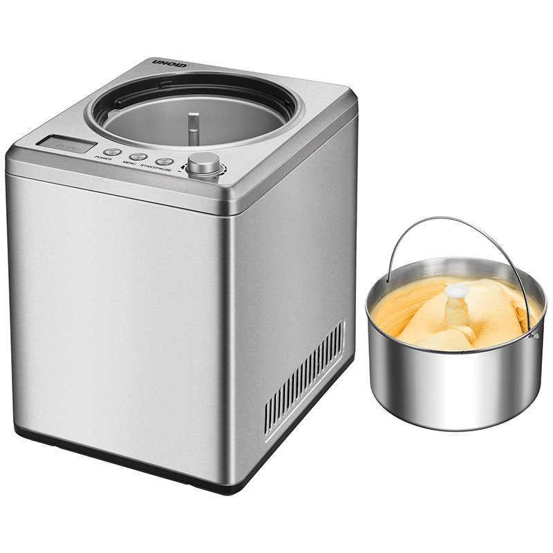 Unold Pro Plus Compressor ice cream maker 2.5 L 250 W Stainless steel