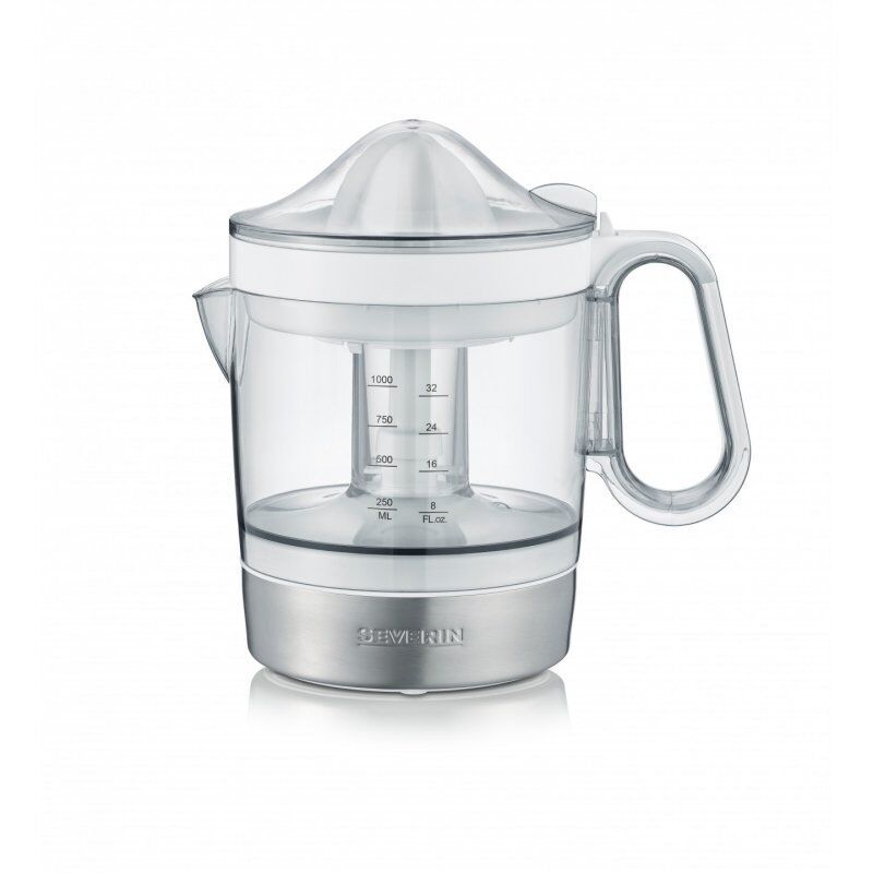 Severin CP 3535 juice maker Hand juicer 40 W Stainless steel, White