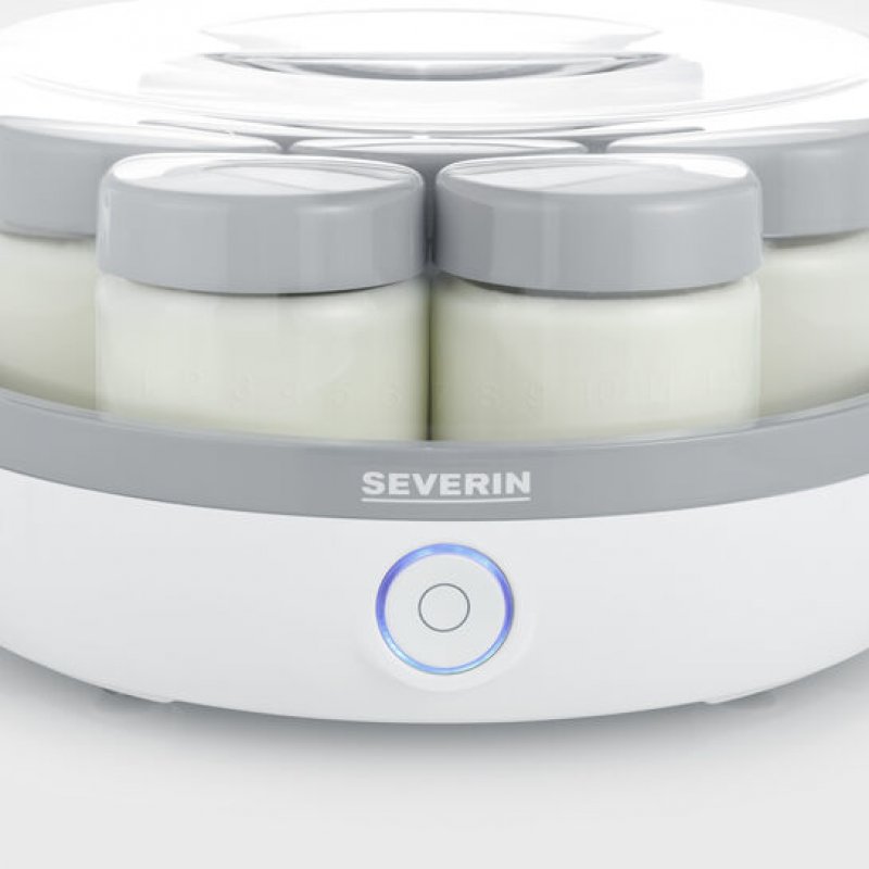 Seve Joghurt-Maker JG 3518         wh/gr | inkl. 7 Portionsgläser