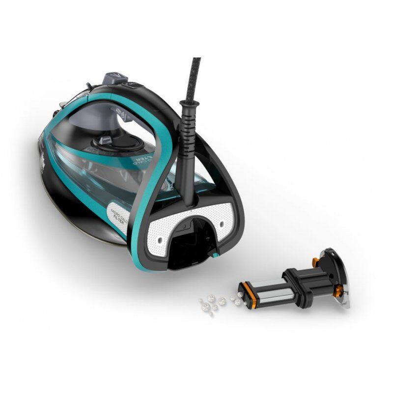 Tefal Ultimate Pure FV9844 fer à repasser Fer à repasser à sec ou à vapeur Semelle Durilium autonettoyante 3200 W No