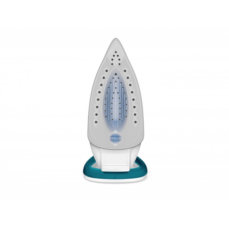 Tefal EasyGliss Plus FV5718 iron Dry & Steam iron Durilium soleplate 2400 W Turquoise, White